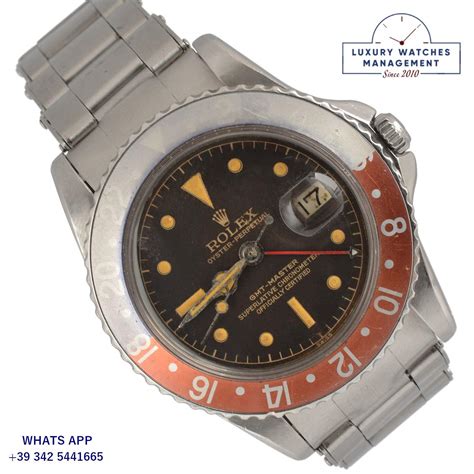 16753 gmt rolex chocolate|rolex gmt master 1675 price.